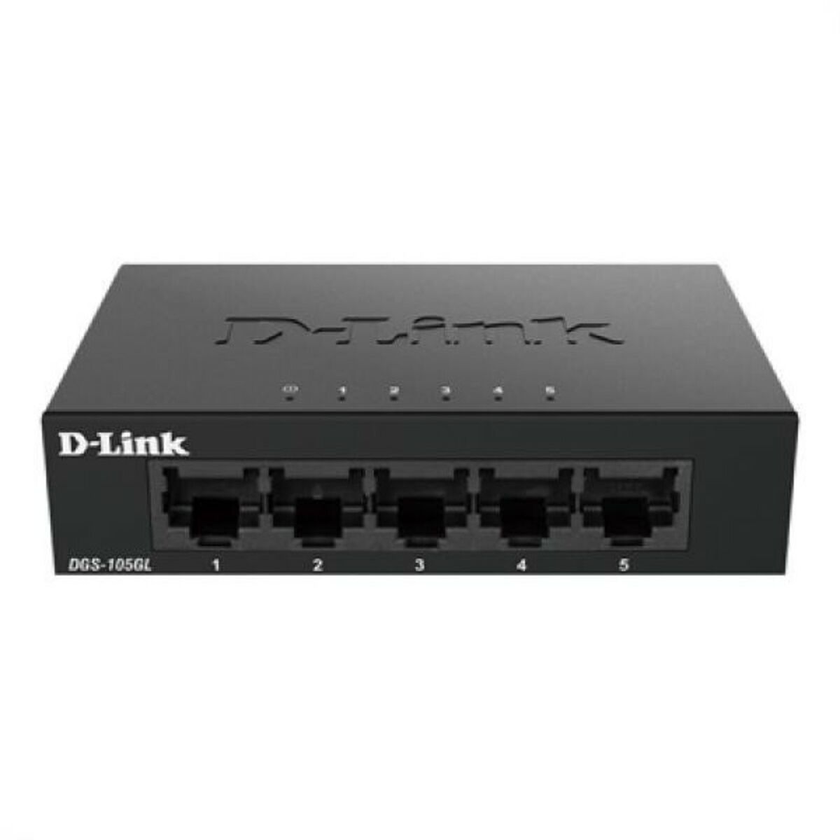 Switch til desktop D-Link DGS-105GL/E Sort