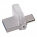 USB Memória Kingston DataTraveler MicroDuo 3C 64 GB Fekete Lila 64 GB