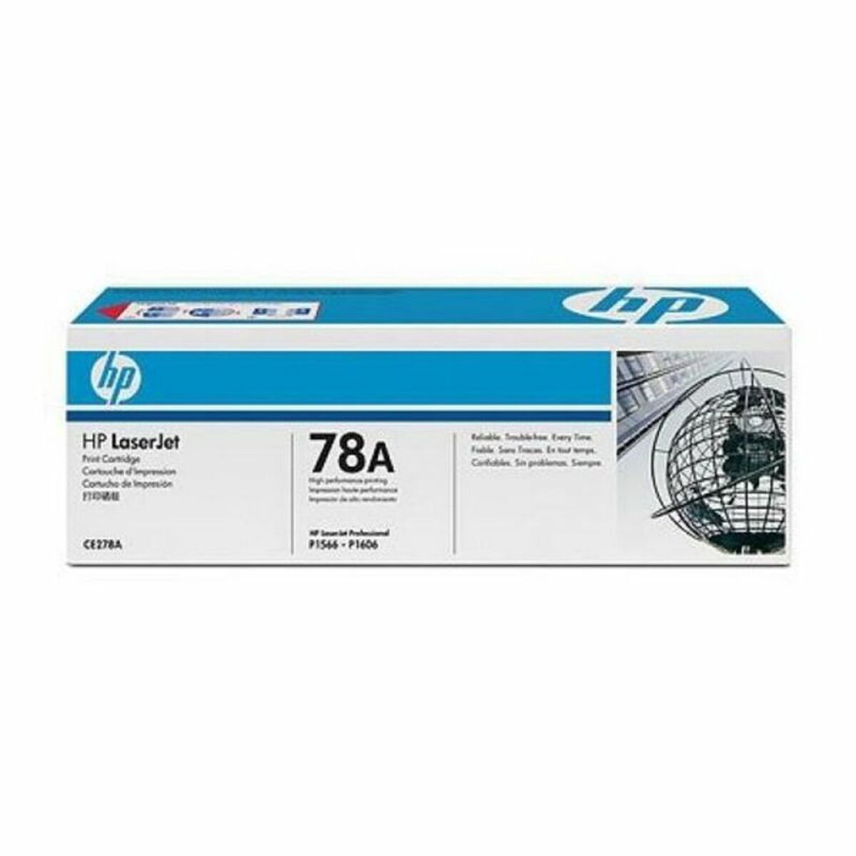 Original toner HP 78A Sort