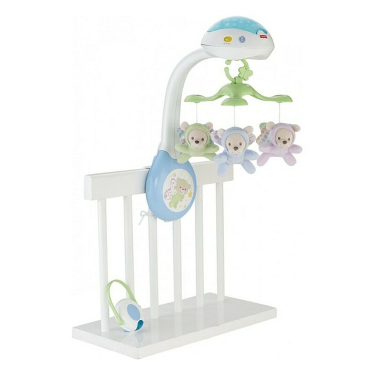 Mobil Proiector Fisher Price Alb Multicolor Plastic