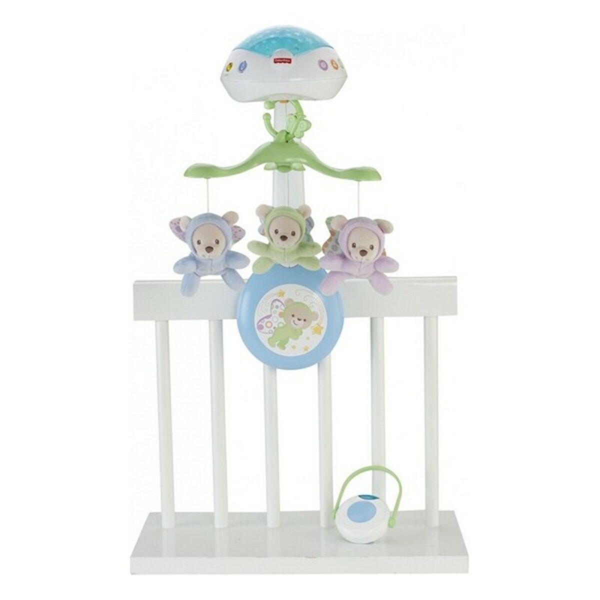 Mobil Proiector Fisher Price Alb Multicolor Plastic