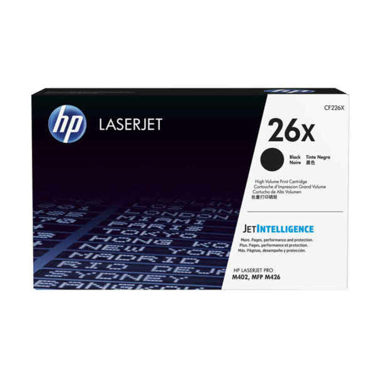 Toner HP CF226X Sort