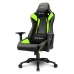 Fotel dla Graczy Sharkoon ELBRUS 3 Czarny Kolor Zielony Czarny/Zielony
