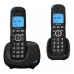 Teléfono Inalámbrico Alcatel Versatis XL 535 Duo Negro (2 pcs)