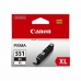 Cartucho Compatível Canon CLI-551BK XL IP7250/MG5450 Preto