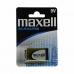 Alkaline Batteri Maxell 6LR61-MN1604 LR61 9V 9 V