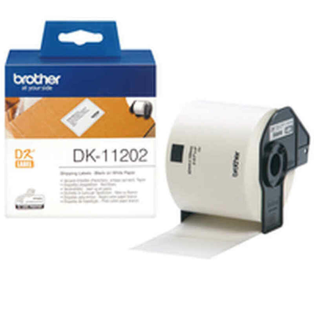 Printer labels Brother DK-11202 Hvid
