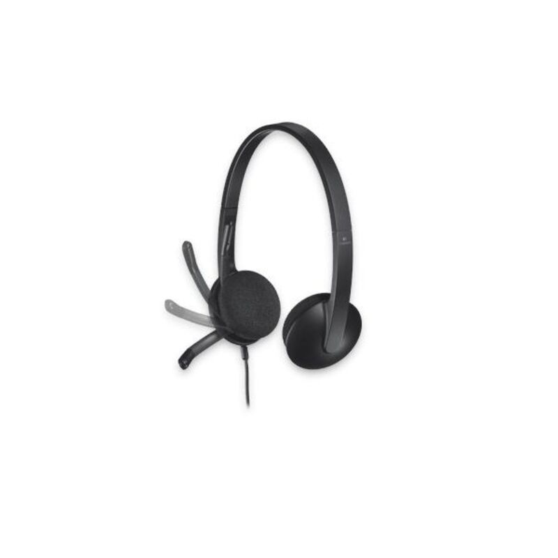 Casques avec Microphone Logitech H340 Noir