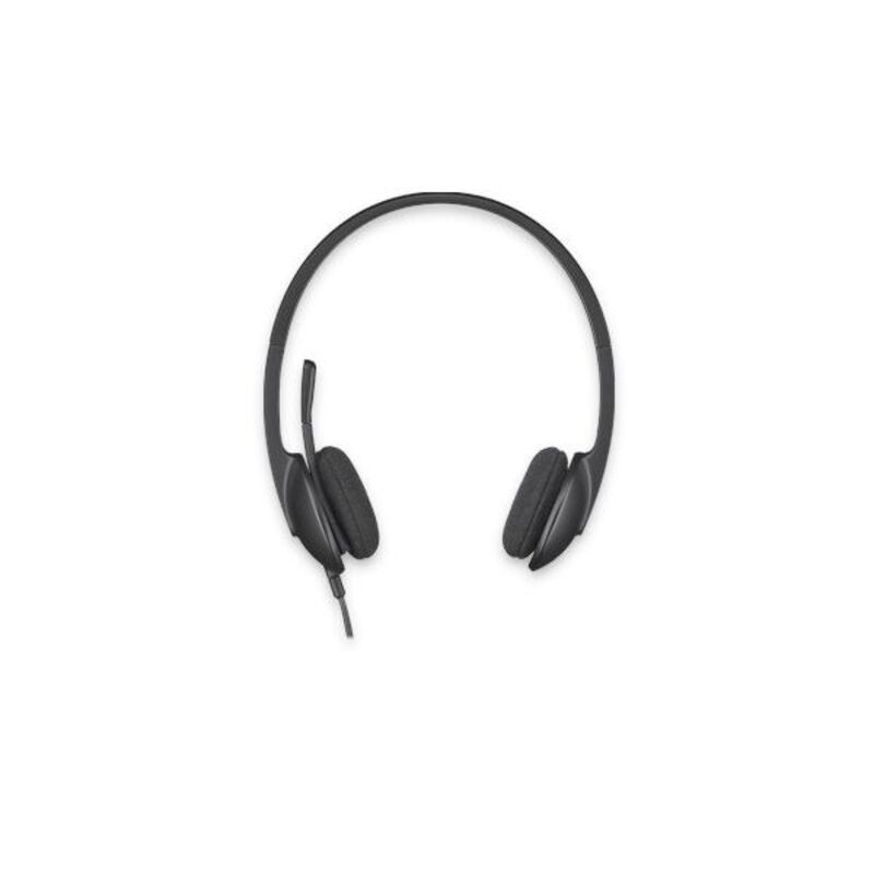 Auricolari con Microfono Logitech H340 Nero