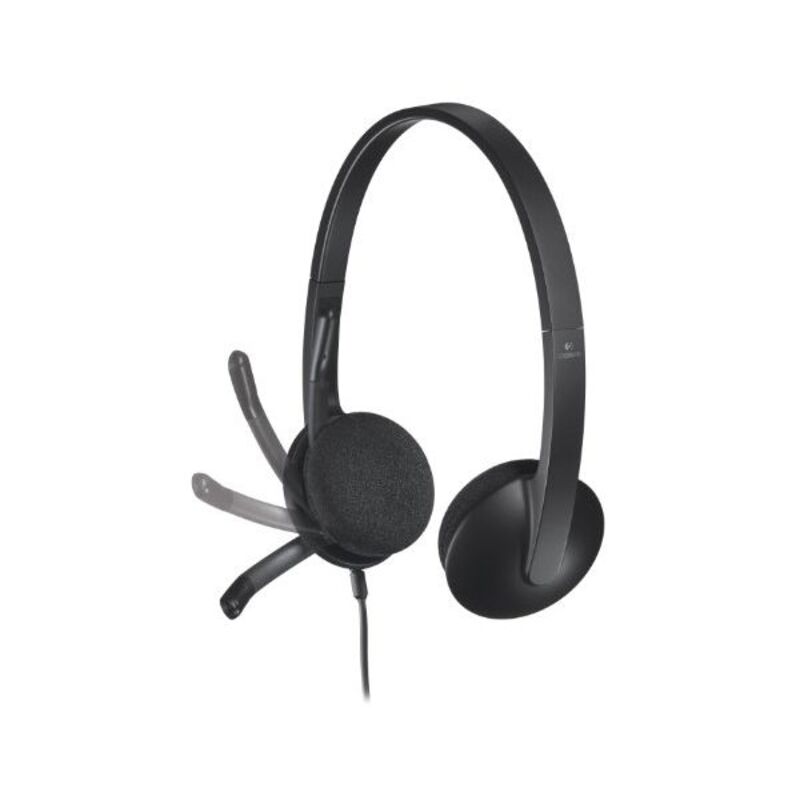 Casques avec Microphone Logitech H340 Noir