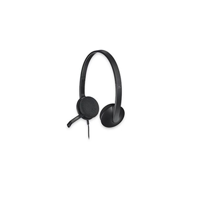 Casques avec Microphone Logitech H340 Noir