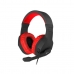 Headphones with Headband Genesis Argon 200 Red