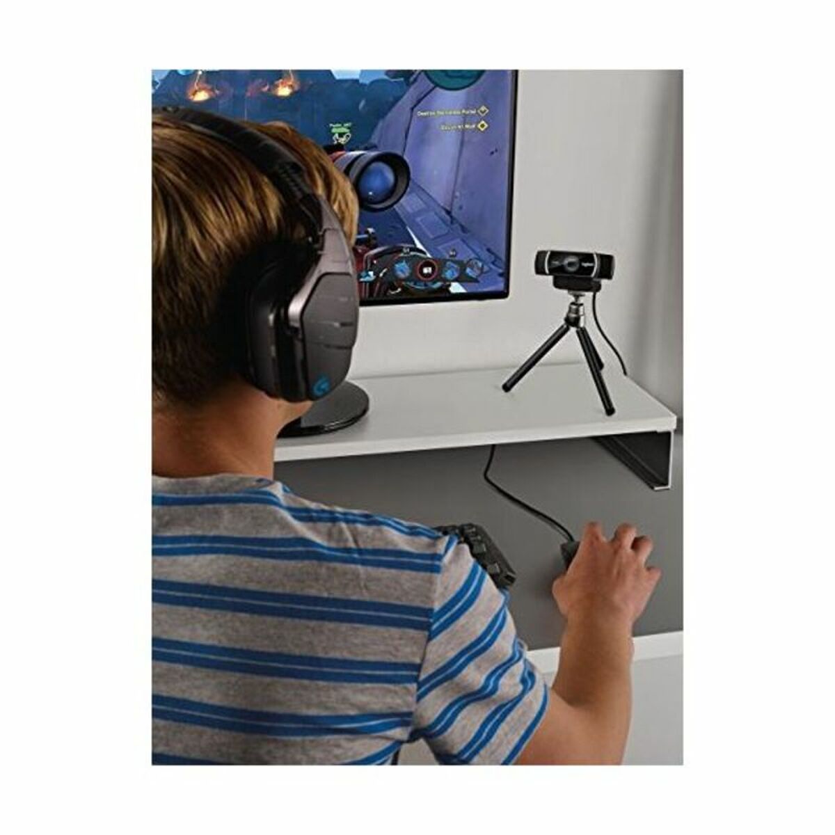 Webcam Logitech 960-001088 HD 1080p Streaming