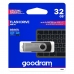 USB Zibatmiņa GoodRam 5908267920824 USB 3.1 Melns 16 GB 32 GB