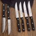 Set de Cuchillos Masterpro Gourmet Acero Inoxidable (12,5 cm) (6 Piezas)