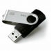 Mälupulk GoodRam UTS2 USB 2.0 Must Must/Hõbedane Hõbedane 64 GB