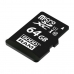 Micro-SD memóriakártya adapterrel GoodRam A0025034 64 GB Fekete