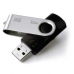 USB-pulk GoodRam UTS2 5 MB/s-20 MB/s Must Hõbedane 32 GB