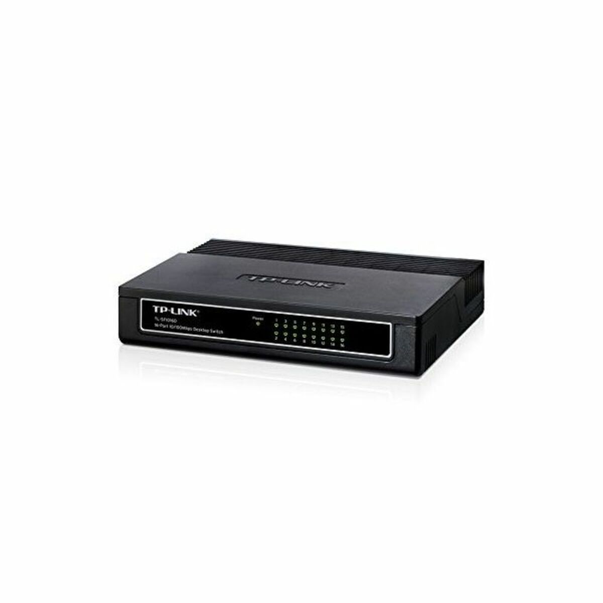 Switch til desktop TP-Link TL-SF1016D Sort