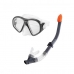 Occhialini da Snorkeling e Boccaglio Intex 55648 Giallo Nero