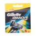 Recambios para Cuchilla de Afeitar Mach 3 Gillette 7702018263783 (8 uds)