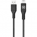 Kabel USB na Lightning Celly PL2MUSBLIGHT 2 m Černý