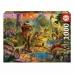 Puslespill Dinosaur Land Educa 17655 500 Deler 1000 Deler 68 x 48 cm