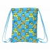 Backpack with Strings Minions Blue 35 x 1 x 40 cm