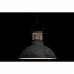 Lampa Sufitowa DKD Home Decor Biały Brązowy Naturalny Drewno Metal 50 W 53 x 53 x 40 cm