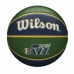 Basketball Wilson  NBA Team Tribute Utah Jazz Blå
