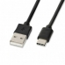 Универсальный кабель USB-C-USB Ibox IKUMTC Чёрный 1 m