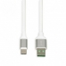Καλώδιο USB-C σε USB Ibox IKUMTCWQC Λευκό 1,5 m