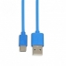Kabelis USB-C į USB Ibox IKUMTCB Mėlyna 1 m
