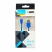 Универсальный кабель USB-C-USB Ibox IKUMTCB Синий 1 m