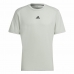 Kortarmet T-skjorte til Menn Adidas Aeroready