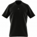 Férfi rövid ujjú póló Adidas Aeroready Fekete