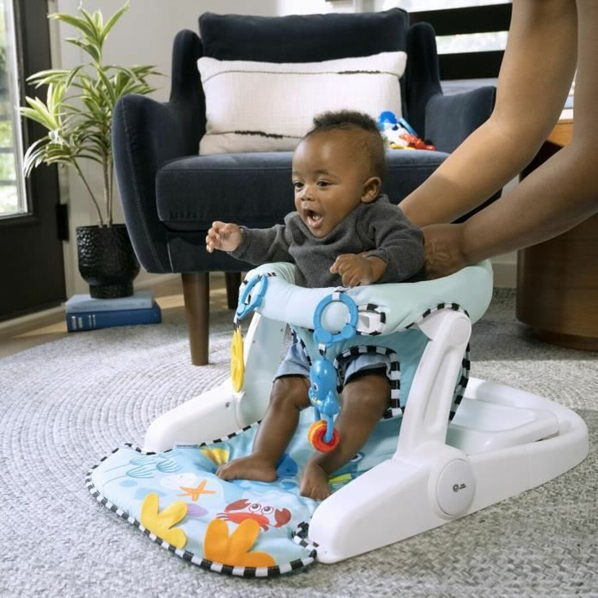 Hamak Baby Einstein Plava