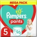Pañales Desechables Pampers 5 (96 Unidades)