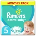 Disposable nappies Pampers                                 5 (150 Units)