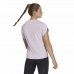 T-shirt med kortärm Dam Adidas  trainning Floral  Lila