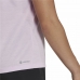 Dámske tričko s krátkym rukávom Adidas  trainning Floral  Fialová
