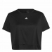 T-shirt med kortärm Dam Adidas AeroReady Studio Loose