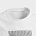Kurzarm-T-Shirt für Kinder Adidas Iron Man Graphic Weiß