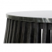 Side table DKD Home Decor Black Marble 90 x 90 x 45 cm Mango wood