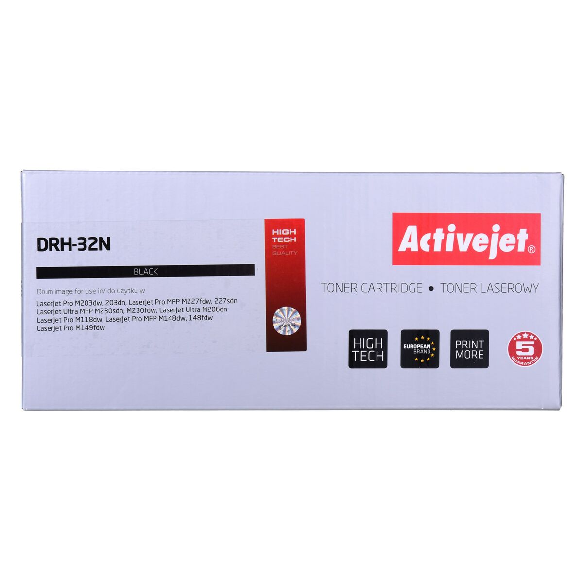 Printera rullis Activejet DRH-32N                         Melns