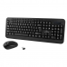 Tastatur mit Maus Titanum TK108 Schwarz Qwerty US