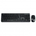 Keyboard and Mouse Tracer TRAKLA45903 Black Monochrome