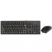 Tastatur og Mus A4 Tech KM-720620D Svart Engelsk QWERTY Qwerty US