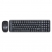 Keyboard and Mouse Logitech Wireless Combo MK220 Black QWERTY Qwerty US