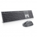 Tastatur mit Maus Dell 580-AJQJ Schwarz Grau Titan QWERTY Qwerty US